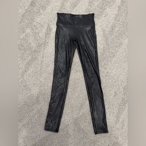 SPANXshape Faux Leather Leggings